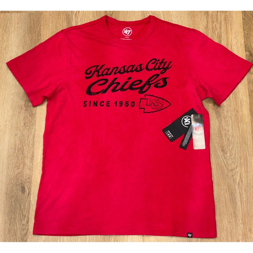NWT Men's Kansas City Chiefs 47 Brand Tee - Large - Red